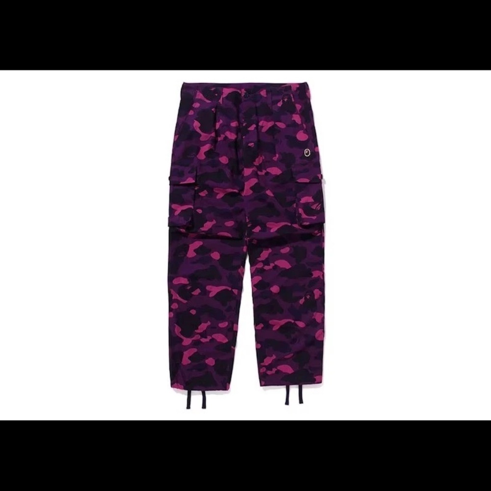 BAPE Color Camo 6 Pocket Pants